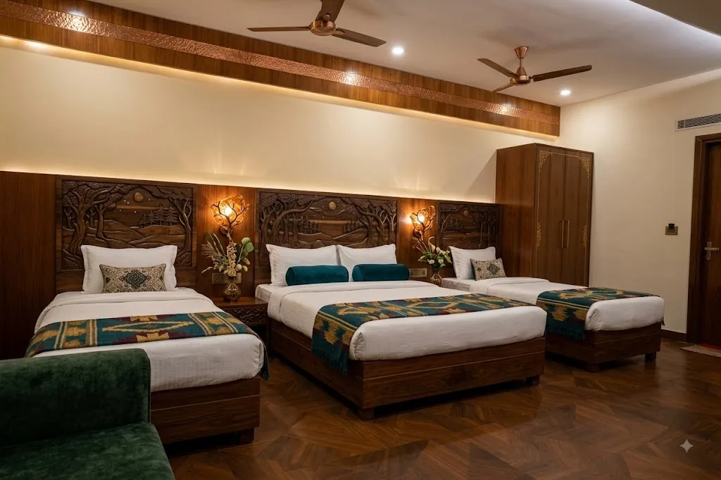 4 Bed Non-AC Room at Shegaon Bhakta Niwas