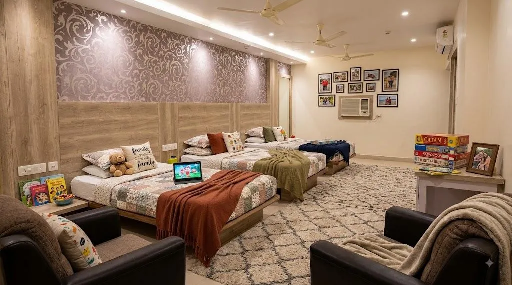 Family Room at Shegaon Bhakta Niwas